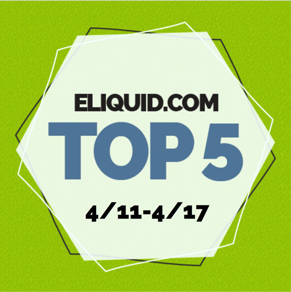 Top 5 for the Week of 4/11/18