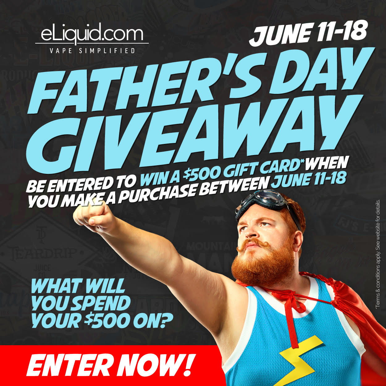 eLiquid.com Father's Day Giveaway 2018
