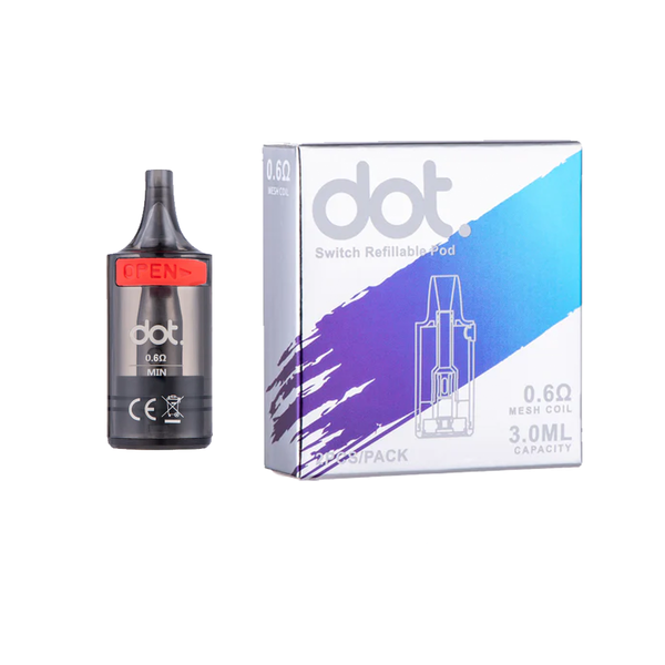 Dotmod Switch Replacement Pods 2-Pack - 0.6ohm