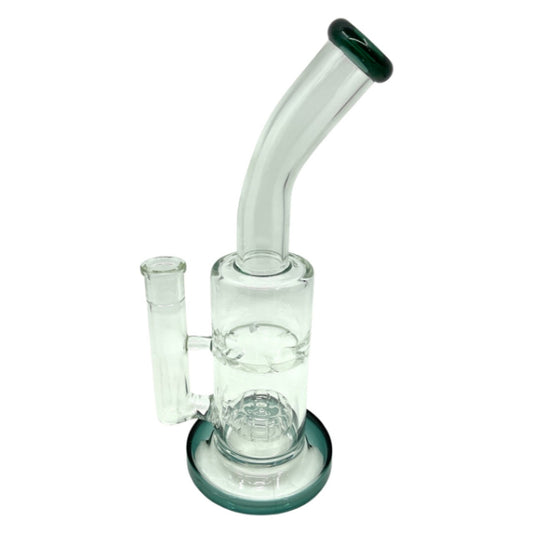 11.5" Matrix Percolator Double Level Straight Glass Water Pipe