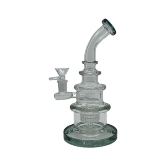 11" Matrix Diamond Glass Percolator Water Pipe