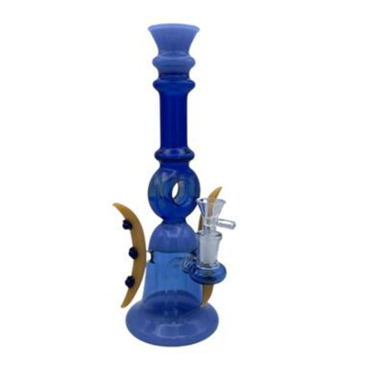 11" Moon Glass Water Pipe