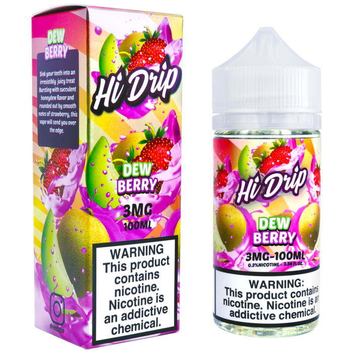 Hi-Drip E-Liquid 100mL Vape Juice Best Flavor Dewberry