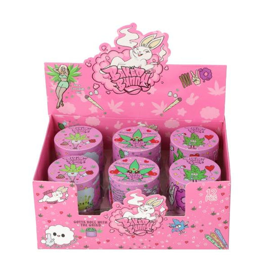 Baked Bunny 50mm Premium Zinc Alloy Herb Grinder