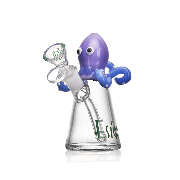 Esigo - Cute 5.1 Inch Heady Octopus Bong Purple