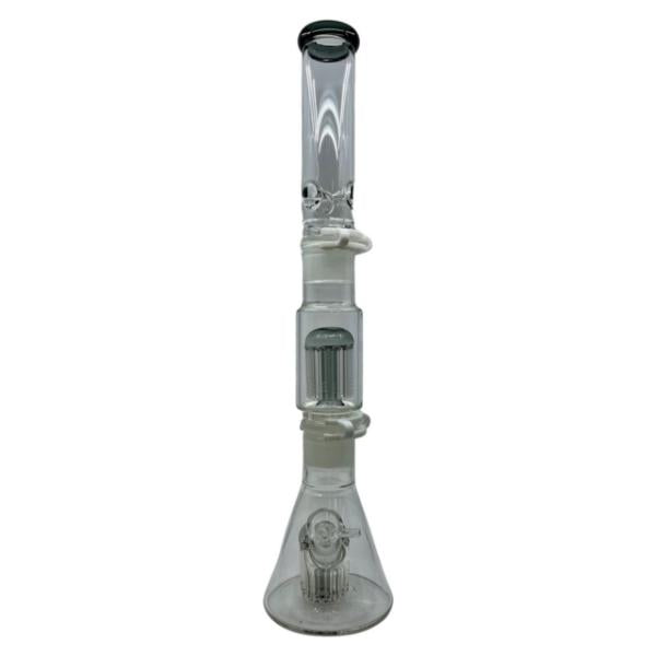 21.5" Smoking Stacked Percolator Water Pipe