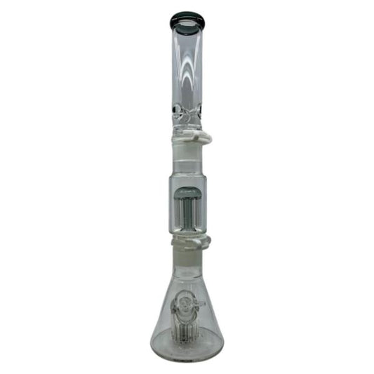 21.5" Smoking Stacked Percolator Water Pipe