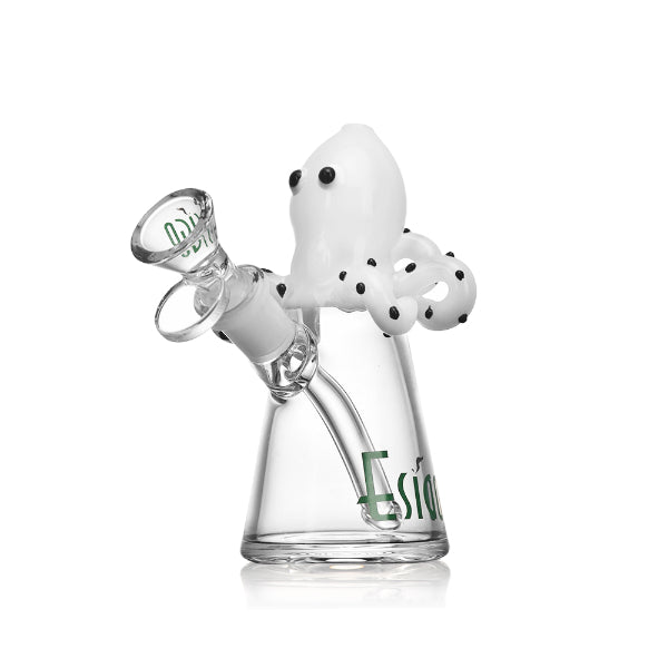 Esigo - Cute 5.1 Inch Heady Octopus Bong White