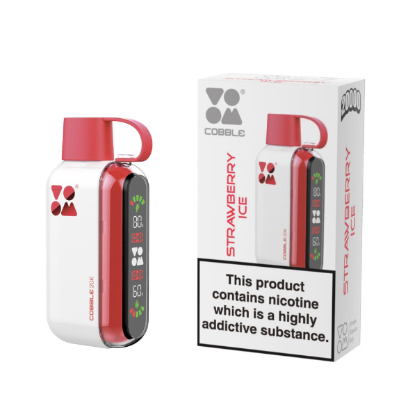 Voom Cobble 20000 Puff Disposable - Strawberry Ice