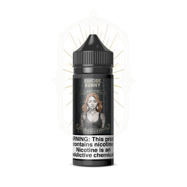 Suicide Bunny Series E-Liquid 120mL-Mother's Milk & Cookies-3mg