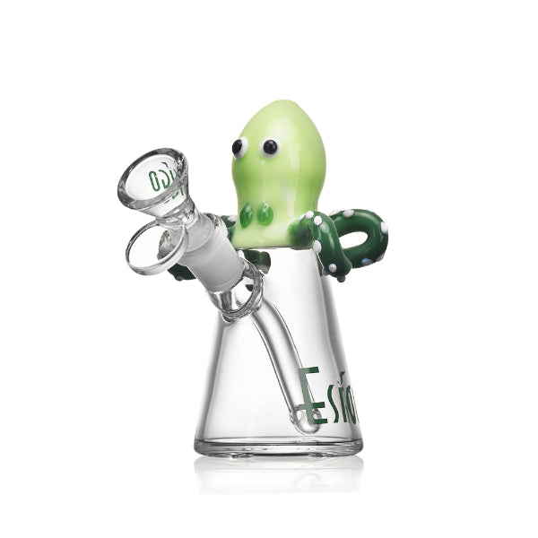 Esigo - Cute 5.1 Inch Heady Octopus Bong Green