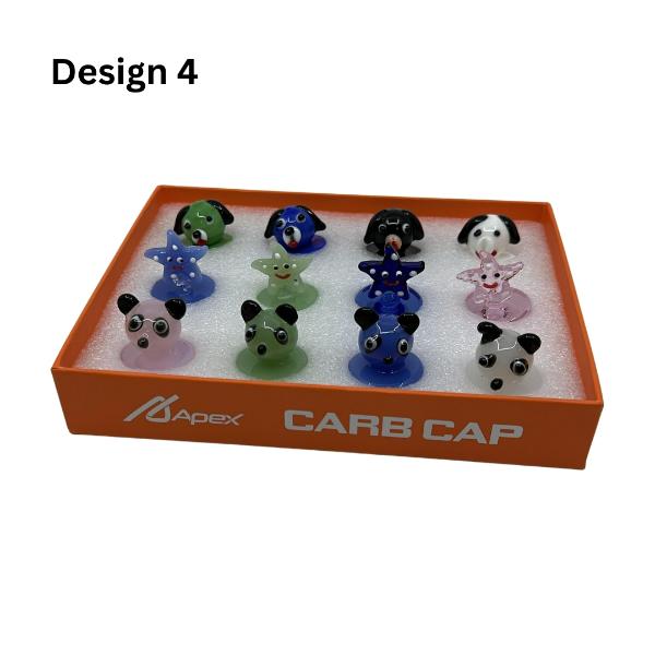 Apex Carb Caps Assorted Colors & Design