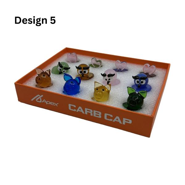 Apex Carb Caps Assorted Colors & Design