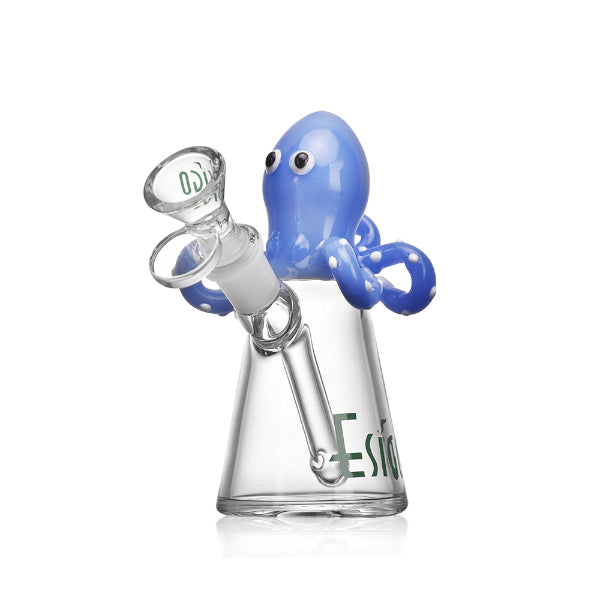 Esigo - Cute 5.1 Inch Heady Octopus Bong Blue