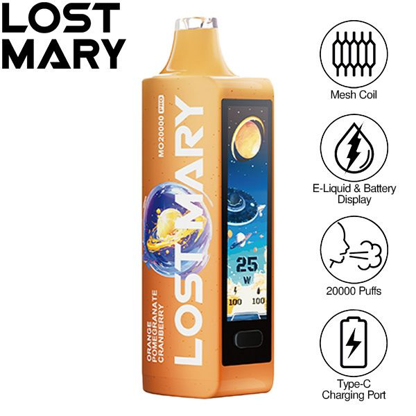 Lost Mary MO20000 PRO Space Edition - orange pomegranate Cranberry
