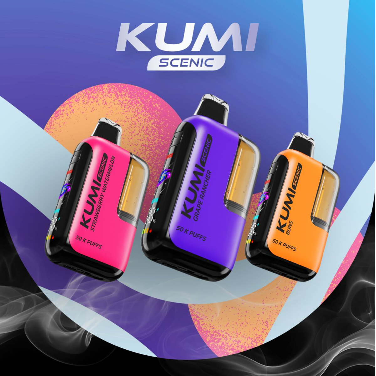 Kumi Scenic 50,000 Puffs Disposable