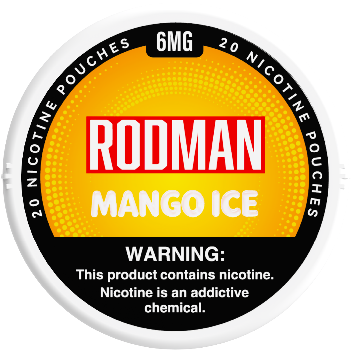 Rodman Dry+ Nicotine Pouches