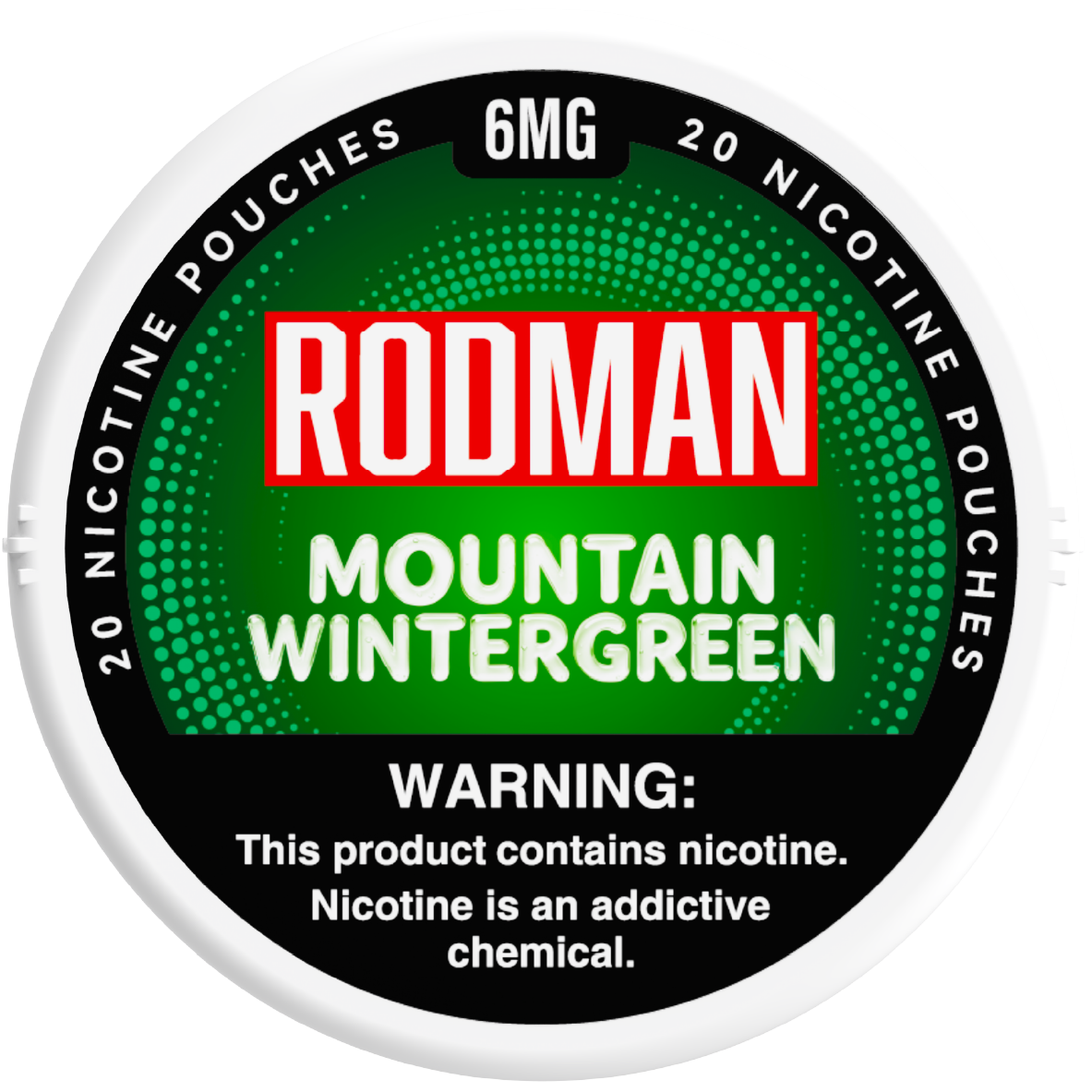 Rodman Dry+ Nicotine Pouches