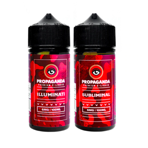 Propaganda 100ml subliminal Illuminati vape juice