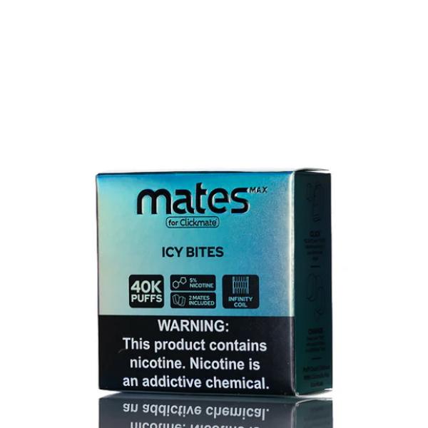 7Daze Clickmate Mates Max Recharge 5% Nic-Icy Bites-5%-1-Pack