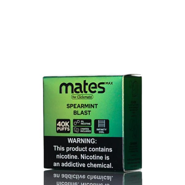 7Daze Clickmate Mates Max Recharge 5% Nic-Spearmint Blast-5%-1-Pack