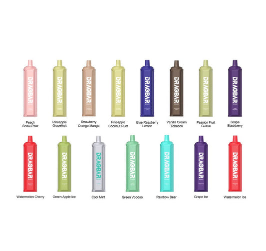 ZoVoo Drag Bar F8000 8000 Puffs Single Disposable Vape 16mL Best Flavors