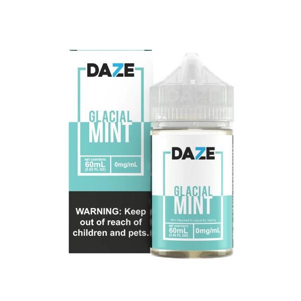 7Daze Tobacco 100mL TFN Vape Juice Best Flavor Glacial Mint