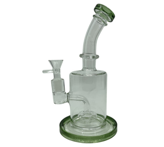 8" Glass Water Pipe with Showerhead Perc