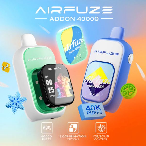 Best Flavors Airfuze Addon 40,000 Puffs Disposable