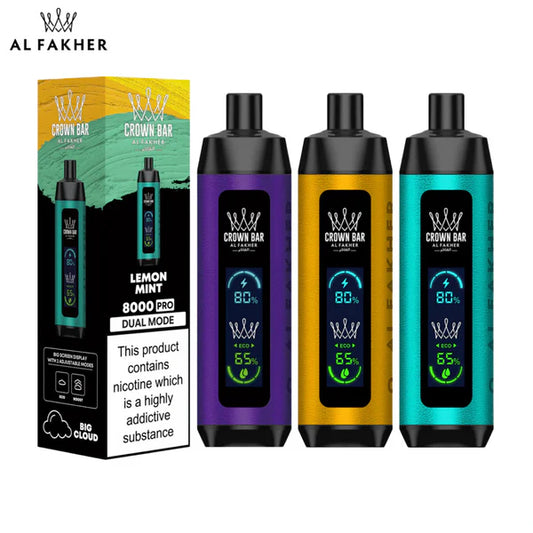 Al Fakher Crown 8000 Puffs Disposable