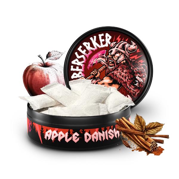 Best Deal Berserker Caffeine Pouches (15ct Can) 5 Pack - Apple Danish