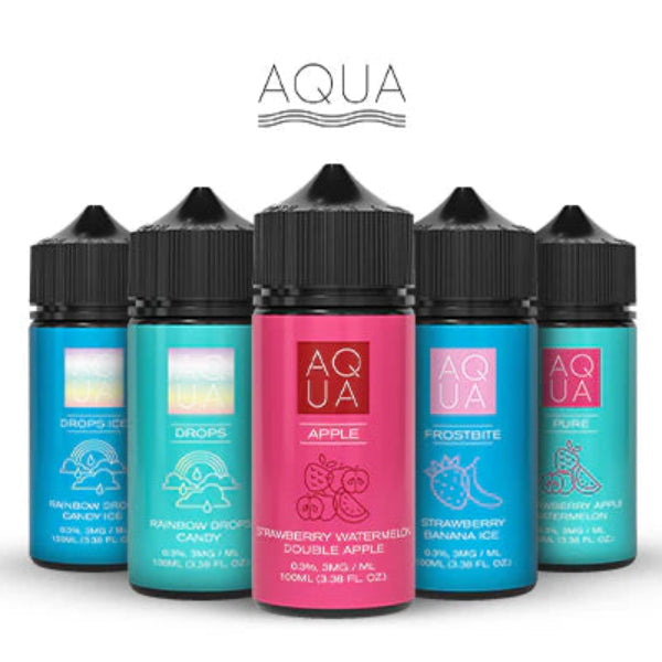 Best Flavors Aqua 100ML Collection by Marina Vape