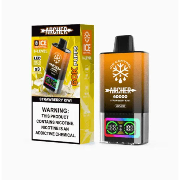 Archer 60K Ice Control Disposable Strawberry Kiwi