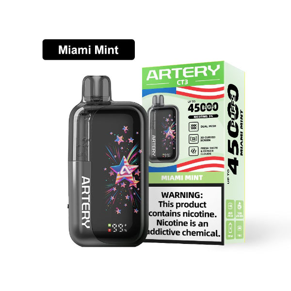 Artery CT3 Clearo 45,000 Disposable Vape $62.00 eLiquid.com Artery CT3 Clearo 45,000 Disposable Vape $62.00 eLiquid.com