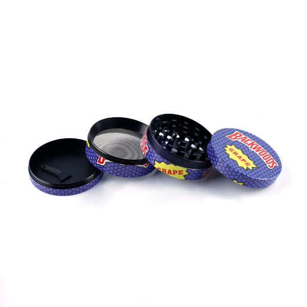 Backwoods 50mm 4 Part Zinc Alloy Herb Grinder