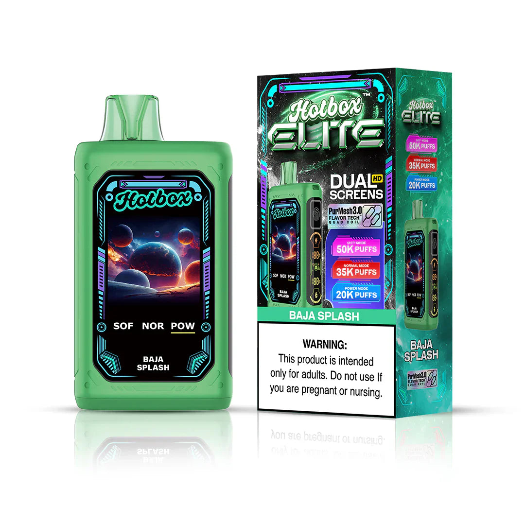 Hotbox Elite 50,000 Puff Disposable - Baja Splash