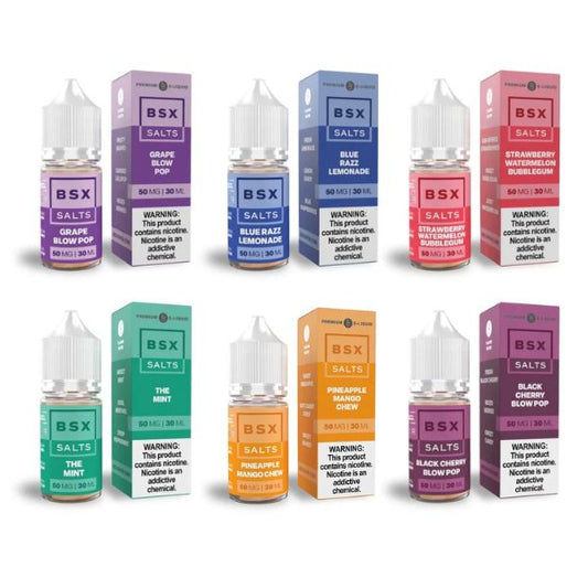 Best Flavors Basix Salts by Glas Vape Juice 30mL