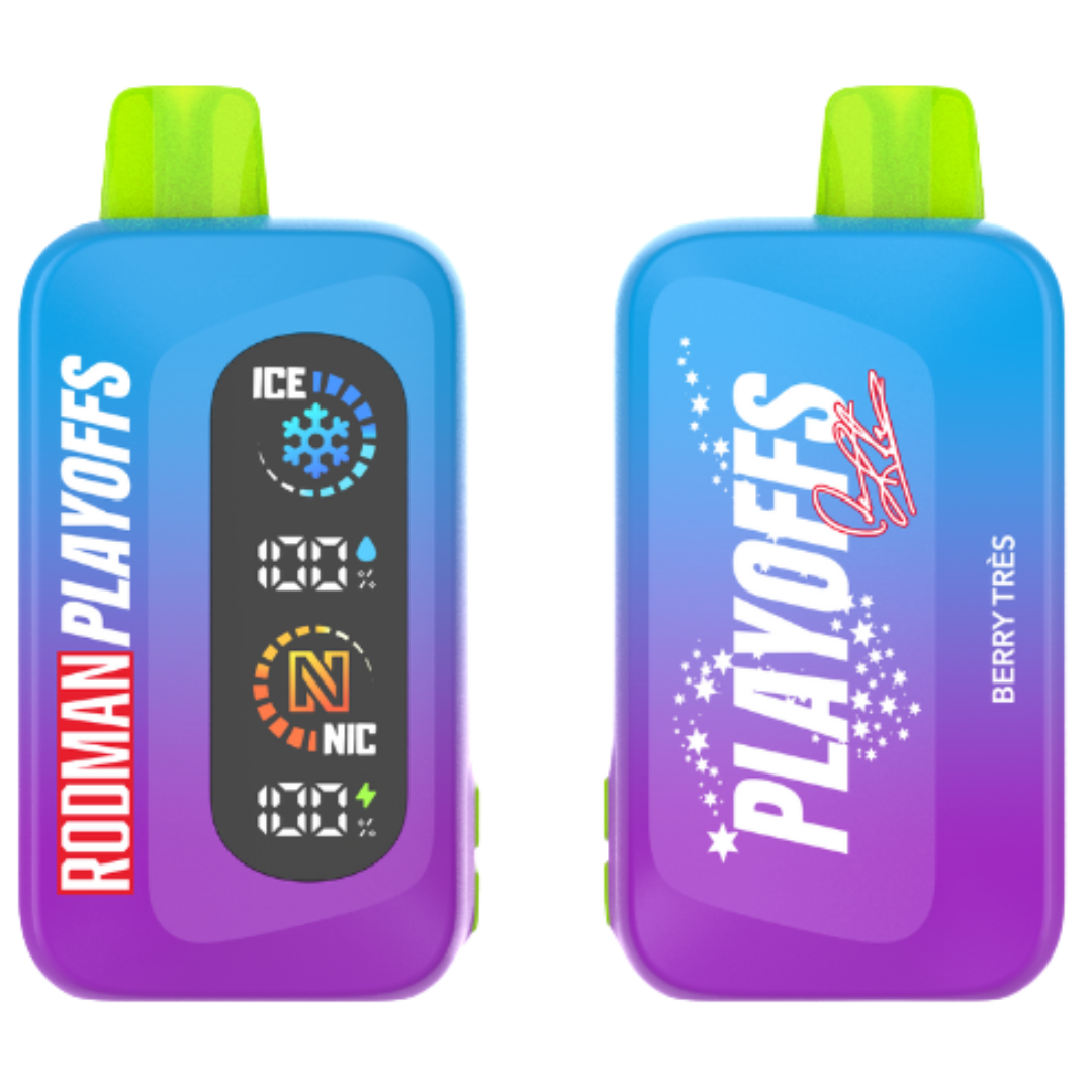 Best Deal RODMAN Playoffs 50K Puffs Disposable Vape Berry Tres