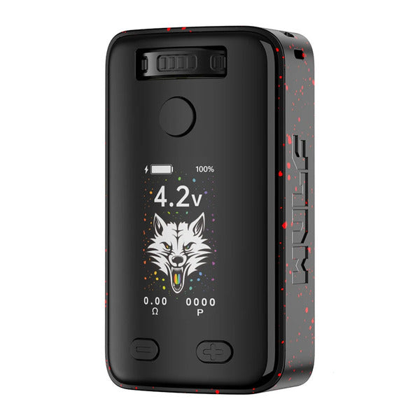 Best Deal Wulf Mods UNI 3.0 Battery - Black Red Splatter