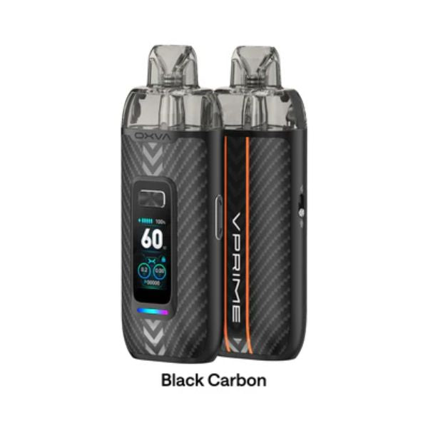 OXVA VPRIME 60W Pod System Kit - Black Carbon