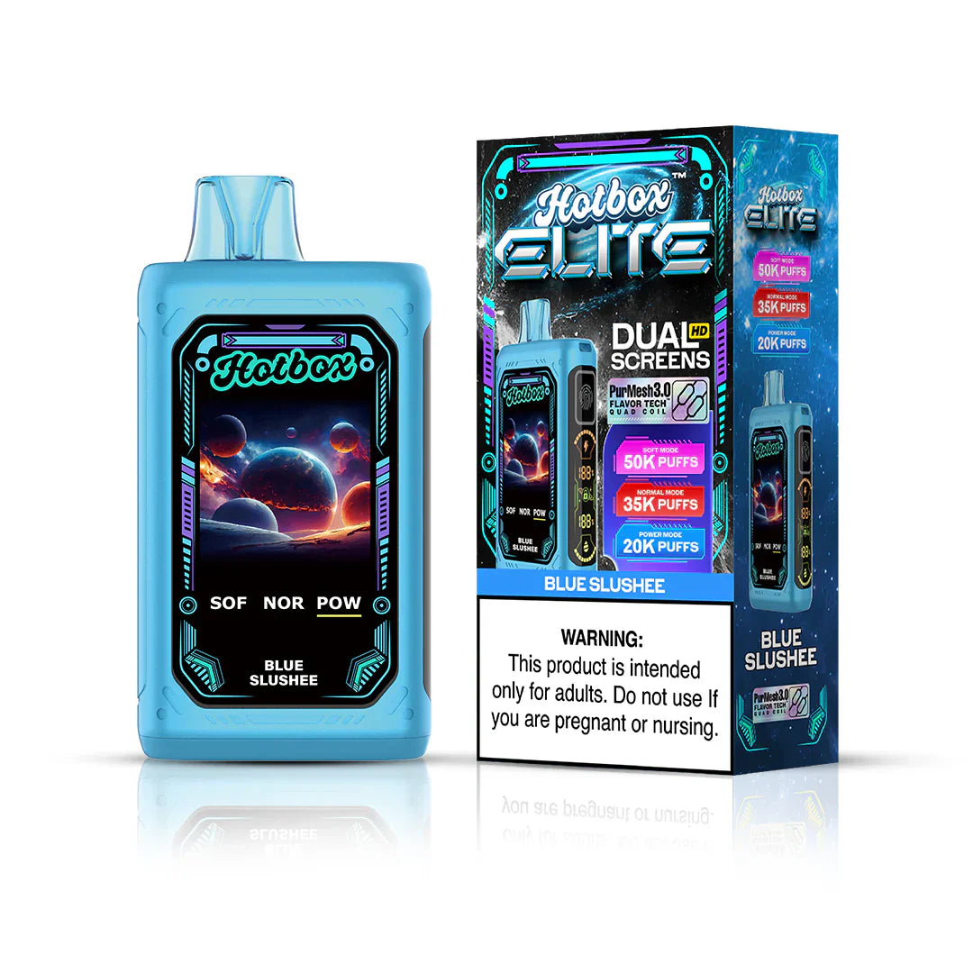 Hotbox Elite 50,000 Puff Disposable - Blue Slushee