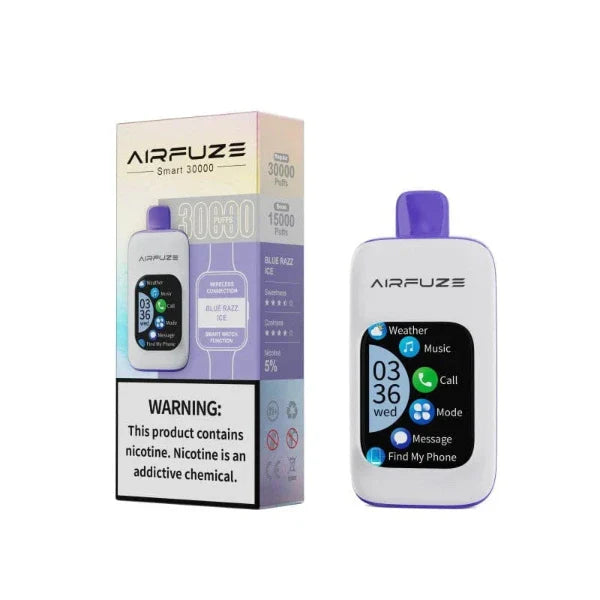 AIRFUZE Smart Phone 30000 Puff Disposable Vape 20mL $6.99 eLiquid.com AIRFUZE Smart Phone 30000 Puff Disposable Vape 20mL $6.99 eLiquid.com