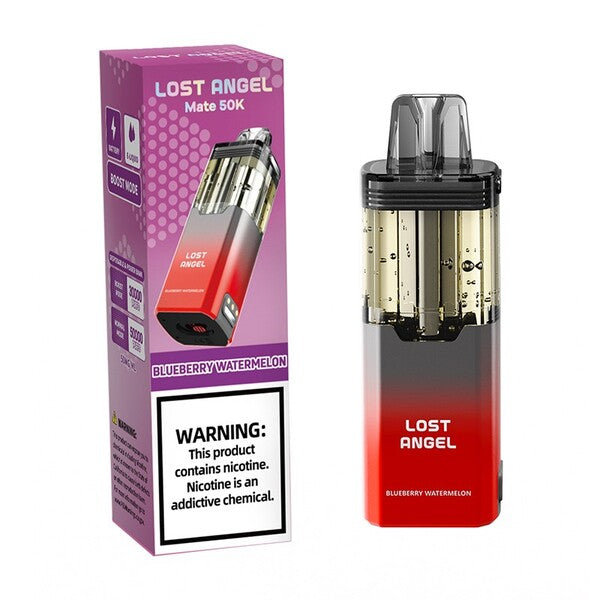 Best Deal Lost Angel Mate 50,000 Puffs Flavor Pods 5-Pack - Blueberry Watermelon