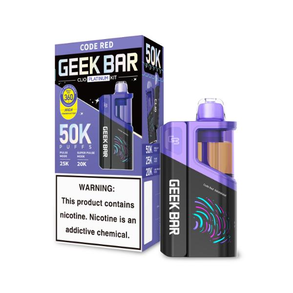 Geek Bar Clio Platinum 50000 Puffs Kit