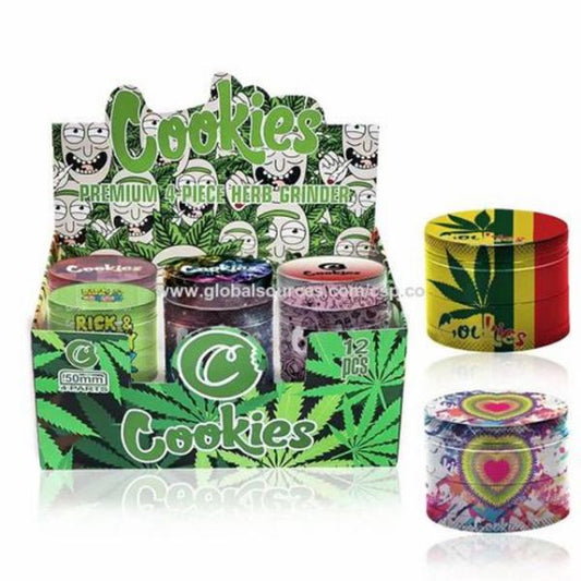 Cookie Premium 4 Part Grinder 50mm