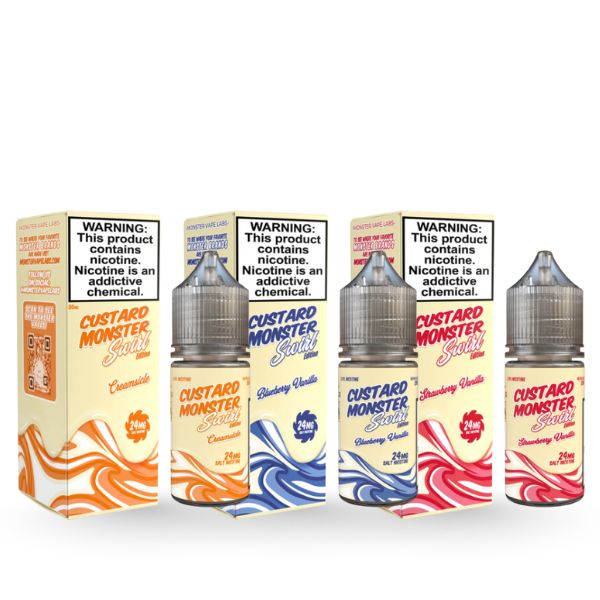 Best Flavors Custard Monster Swirl Edition Salt 30mL Vape Juice