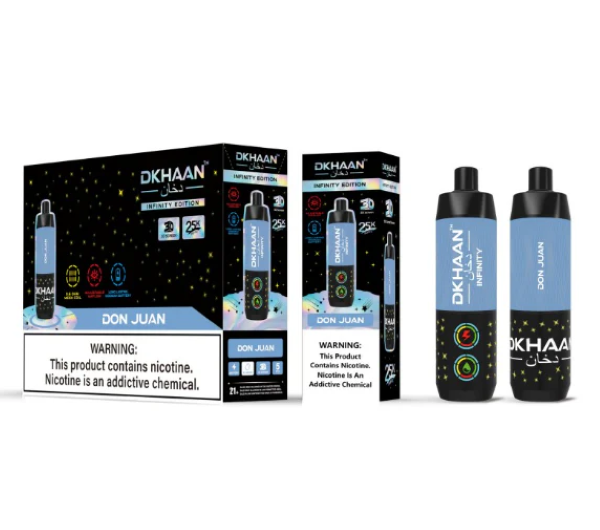 Best Deal Dkhaan Infinity Edition 25,000 Puffs Disposable 5 Pack - Don Juan