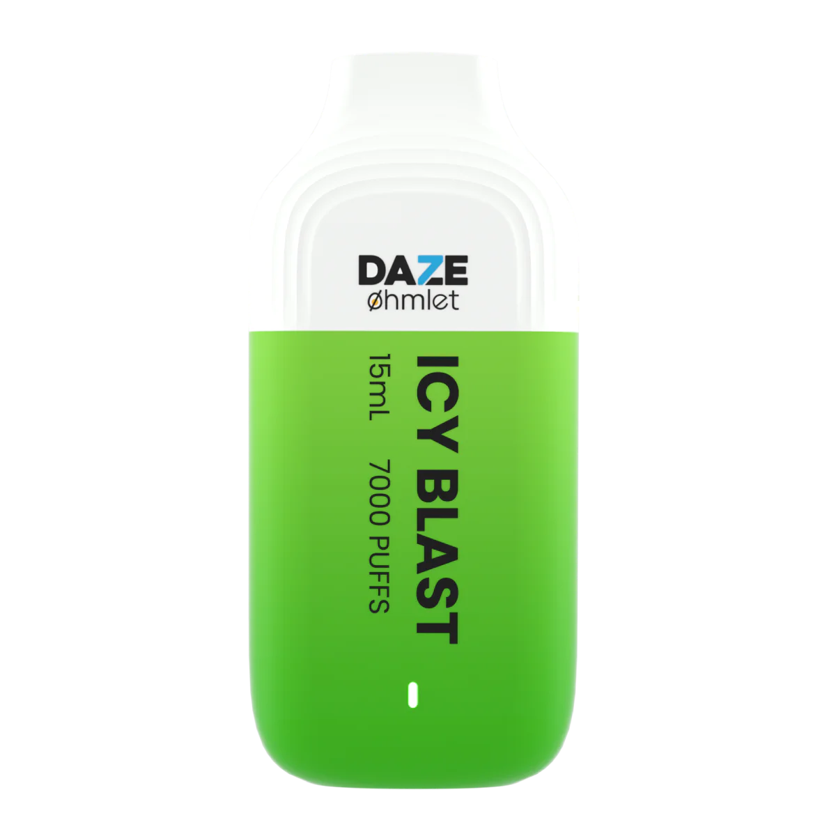 Daze OHMLET 7000 Puffs Single Disposable Vape-0mg Best Flavor Icy Blast