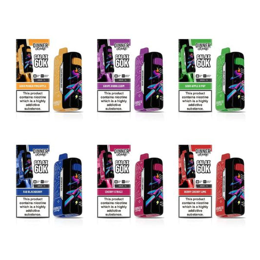 Dinner Lady Galax 60,000 Disposable Vape