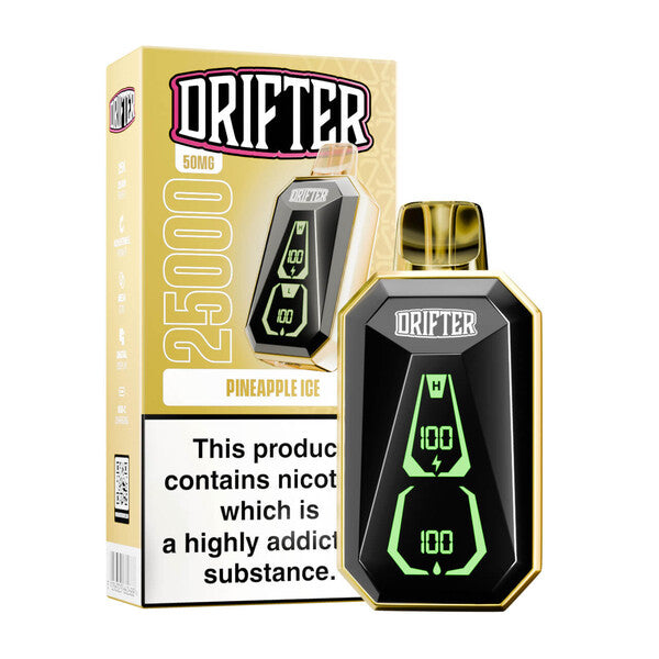 Best Deal Drifter Bar 25,000 Puffs Disposable - Pineapple ice
